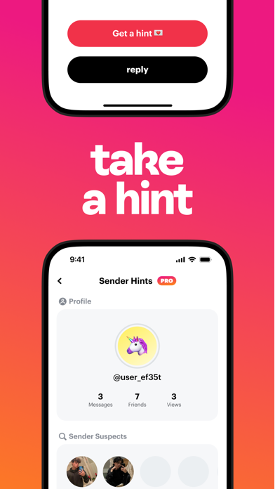 Sender Hints 界面